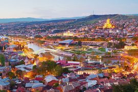 Tbilisi panorama, Georgia